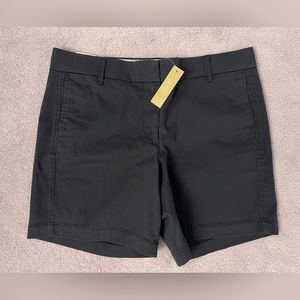 J. Crew 7 inch Chino Shorts Navy Blue NWT